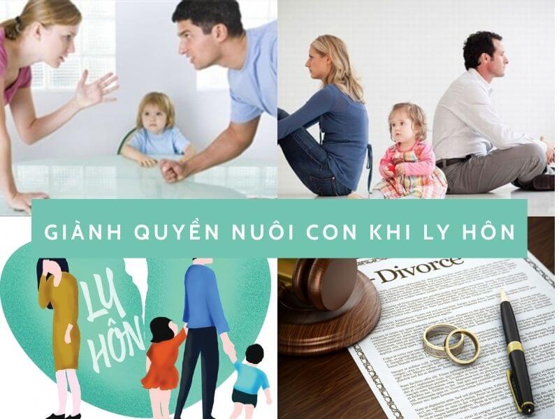 giành quyền nuôi con khi ly hôn