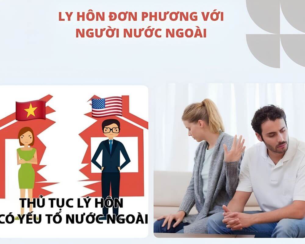 ly hôn đơn phương với người nước ngoài